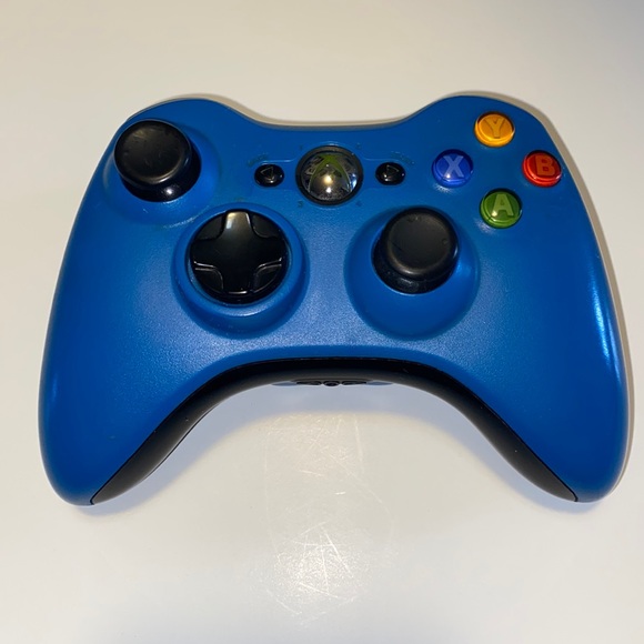 Xbox 36O Blue Moded Controller